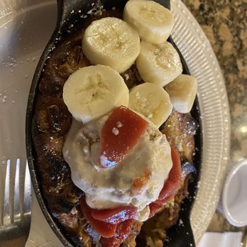 Azúcar Peruvian Bistro - Baked Pancake - Peruvian Near Me - Long Beach, California Azúcar Peruvian Bistro - Baked Pancake - Peruvian Near Me - Long Beach, California