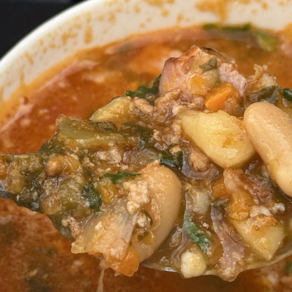 Amore Mio Italian Bistro - Spoonful of Tuscany Bean Soup - Italian Near Me - Placerville, California Amore Mio Italian Bistro - Spoonful of Tuscany Bean Soup - Italian Near Me - Placerville, California