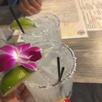 Xicote Cocina Mexicana - Margs. They added a flower to mine. Nice touch! - Mexican Near Me - Walnut Creek, California