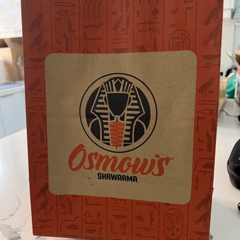 Osmow's Shawarma - Takeout bag - Mediterranean Near Me - North York, Ontario