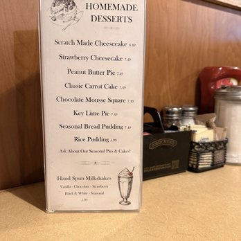 Vincentown Diner - Homemade dessert list - Diners Near Me - Southampton, New Jersey Vincentown Diner - Homemade dessert list - Diners Near Me - Southampton, New Jersey