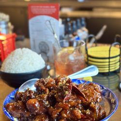 Accomplice Bar - Orange Chicken