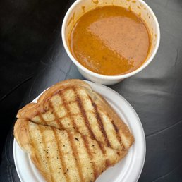 Grilled Cheese and Tomato House made Soup