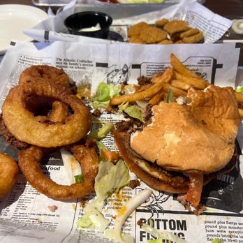 The Mason Jar - Hillbilly hamburger - American Near Me - Greer, South Carolina The Mason Jar - Hillbilly hamburger - American Near Me - Greer, South Carolina