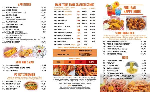 Menu photo 2 Akitaca Crab Modesto, CA