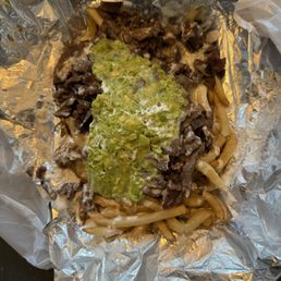 Carne Asada Fries cooked with no soul.