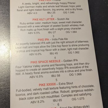 Pike Brewing Company - Pike sampler - Brewpubs Near Me - Seattle, Washington Pike Brewing Company - Pike sampler - Brewpubs Near Me - Seattle, Washington