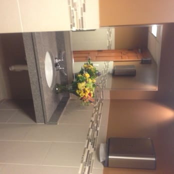 Glenview Grind - Ladies room (sideways view is unintentional -- the sink actually is straight up from the floor!) - Coffee & Tea Near Me - Glenview, Illinois