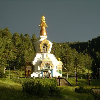 Drala Mountain Center - The Great Stupa of Dharmakaya - a monument to compassion and peace - Health Retreats Near Me - Red Feather Lakes, Colorado Drala Mountain Center - The Great Stupa of Dharmakaya - a monument to compassion and peace - Health Retreats Near Me - Red Feather Lakes, Colorado