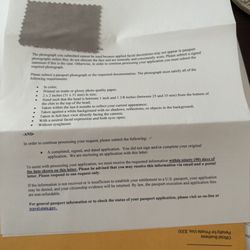 United States Post Office - Letter from US Department of Syate