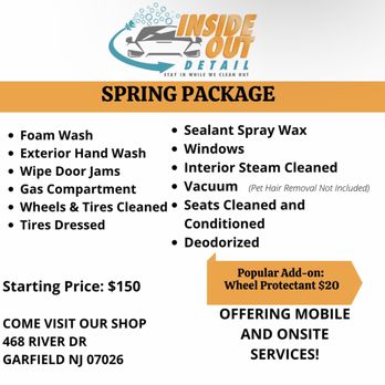 Inside Out Detail - Auto Detailing Near Me - Garfield, New Jersey