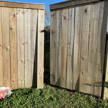 Hercules Fence - Gate doors won't close after 8 months, very uneven. - Fences & Gates Near Me - Norfolk, Virginia Hercules Fence - Gate doors won't close after 8 months, very uneven. - Fences & Gates Near Me - Norfolk, Virginia