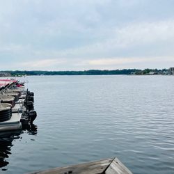 T-Bones Pier Eleven - View from restaurant. Pine Lake