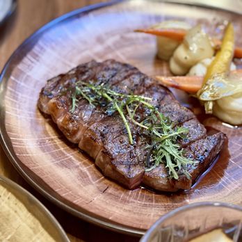 Sekoya - DRY AGED NY STRIP - Cocktail Bars Near Me - Palo Alto, California