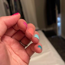 Nu Image Nails Spa - Nail polish on my skin