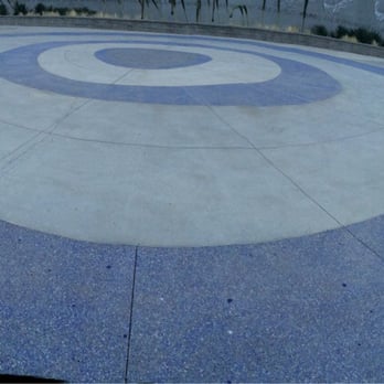 Freeport Regional Water Facility - Mosaic inlaid design in the cement. - Parks Near Me - Sacramento, California