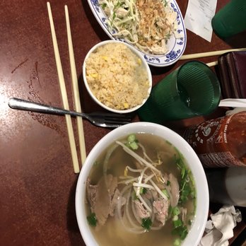 Superior Pho - Fried rice, small pho and chicken cabbage salad. So good! - Vietnamese Near Me - Cleveland, Ohio Superior Pho - Fried rice, small pho and chicken cabbage salad. So good! - Vietnamese Near Me - Cleveland, Ohio