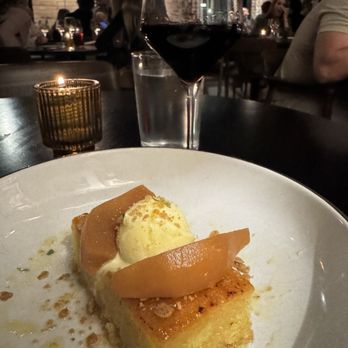 Osteria Olio - Olive oil pear dessert - Wine Bars Near Me - Athens, Georgia Osteria Olio - Olive oil pear dessert - Wine Bars Near Me - Athens, Georgia