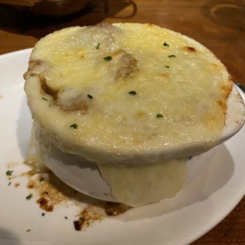 Stoney River - French onion soup - Steakhouses Near Me - Troy, Michigan Stoney River - French onion soup - Steakhouses Near Me - Troy, Michigan