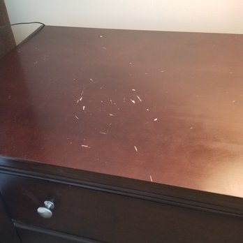 Custom Furniture Restoration - Before - nightstand top with surface damage - Furniture Reupholstery Near Me - Fairfield, New Jersey Custom Furniture Restoration - Before - nightstand top with surface damage - Furniture Reupholstery Near Me - Fairfield, New Jersey
