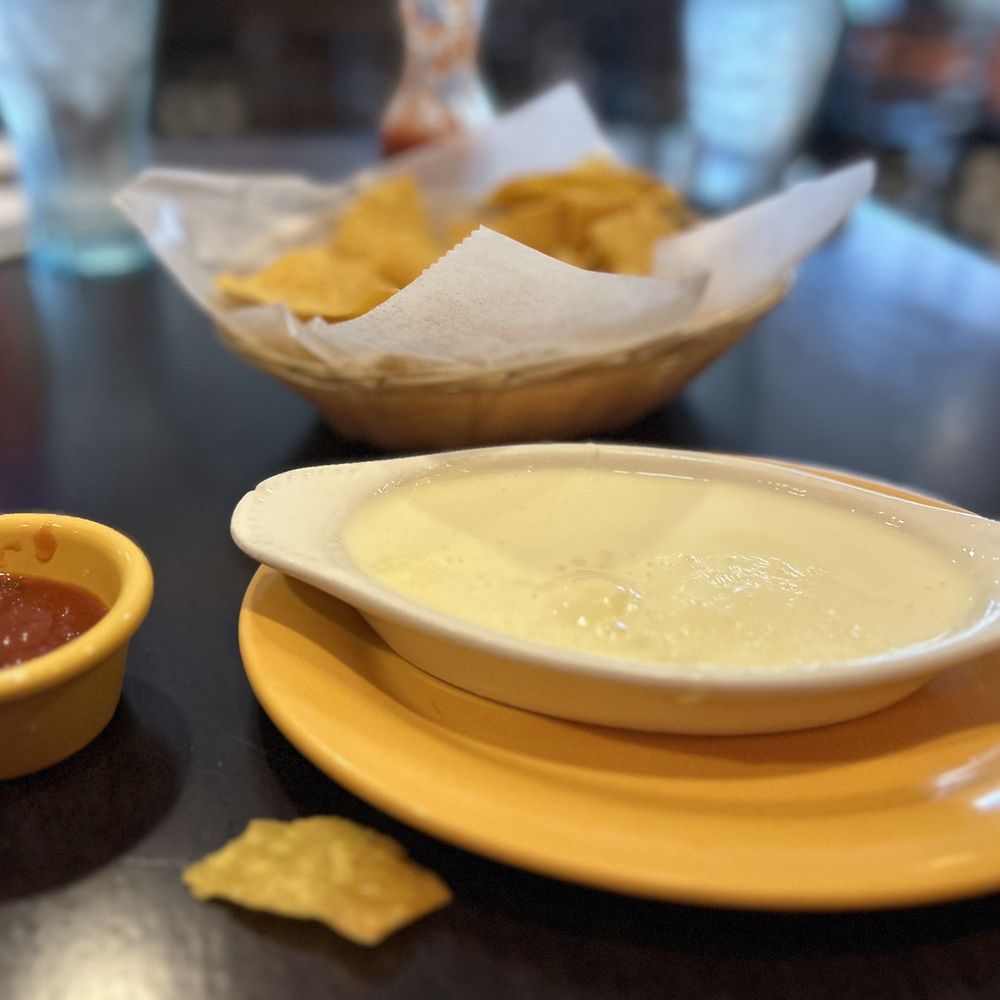 Los Arcos - We ordered a small and got this LARGE cheese dip - Mexican Near Me - Marietta, Georgia Los Arcos - We ordered a small and got this LARGE cheese dip - Mexican Near Me - Marietta, Georgia