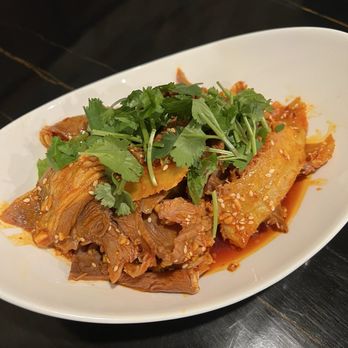 Szechuan Kitchen - Sliced beef & Tripe in spicy chilly sauce - Szechuan Near Me - Spring Valley, Nevada Szechuan Kitchen - Sliced beef & Tripe in spicy chilly sauce - Szechuan Near Me - Spring Valley, Nevada