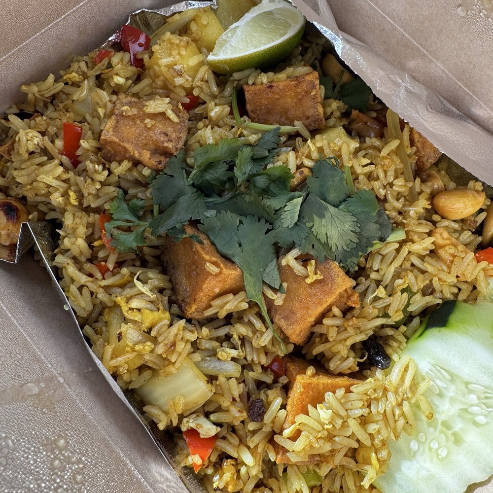 Bangkok Broiler - 68. Pineapple Fried Rice - Thai Near Me - Hesperia, California Bangkok Broiler - 68. Pineapple Fried Rice - Thai Near Me - Hesperia, California