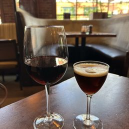 Idaho red wine, Carajillo - IG @bougiefoodieboi Idaho red wine, Carajillo - IG @bougiefoodieboi