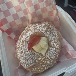 Strawberry Cheesecake Donut