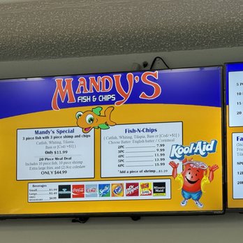 Mandy's Fish & Chips - Menu - Fish & Chips Near Me - Avondale, Arizona