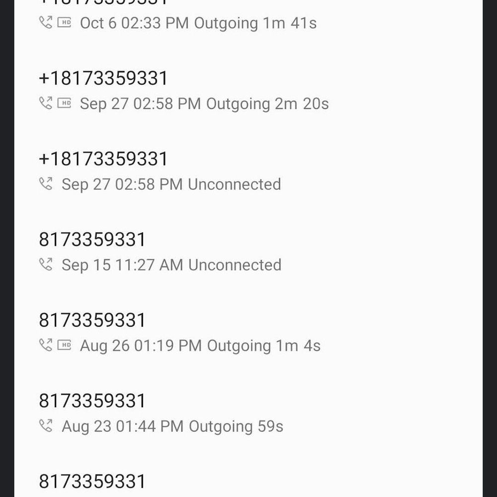 Automotive Machine & Supply - Multiple outgoing calls over 3 months. Never once didnt I get a call from the shop about the status of my parts. - Auto Parts & Supplies Near Me - Cleburne, Texas