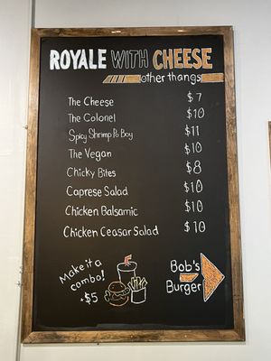 Menu photo 2 Royale with Cheese: LaPorte La Porte, IN