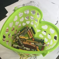 Aurora Health Care - Crayon supply needs to be updated ... How are the kids suppose to be creative ?