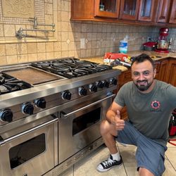 Mega Appliance Repair - Diagnosed and completed service on a professional-grade gas range. Everything is now working efficiently and safely. Customer satisfied