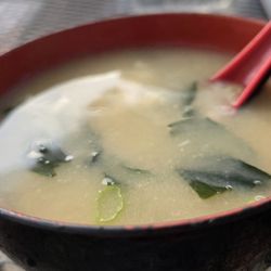 Rainbow - Miso soup