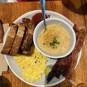 Morning Shift - Grits have a unique taste. Not regular grits. Some garlic and other spices I think. - Sandwiches Near Me - Kennesaw, Georgia