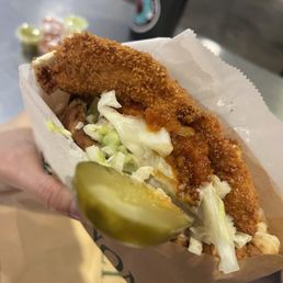 Chicken Schnitzel Pita