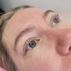 Eun Lash Lift - Naturally, without any tint.
