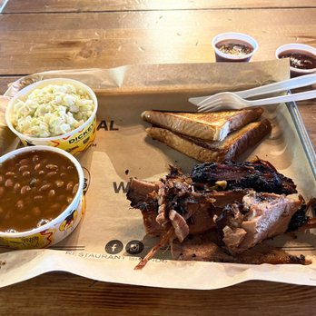 Dickey's Barbecue Pit - Plate as served - American Near Me - Gallup, New Mexico Dickey's Barbecue Pit - Plate as served - American Near Me - Gallup, New Mexico