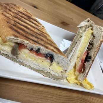 Nanny's - Nanny's panini made into an omelet. - Breakfast & Brunch Near Me - Las Vegas, Nevada