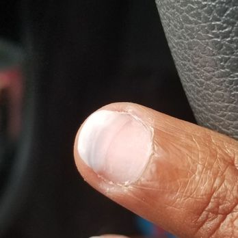 LUX NAIL SPA - Ask the nail tech to make this nail wider. That's when everything went left! - Nail Salons Near Me - Bel Air, Maryland LUX NAIL SPA - Ask the nail tech to make this nail wider. That's when everything went left! - Nail Salons Near Me - Bel Air, Maryland