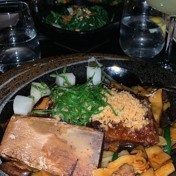Buddakan - I had the ribs , shrimp, charred broccoli, crab sticky rice , and general tso's dumplings for appetizer - Chinese Near Me - New York, New York Buddakan - I had the ribs , shrimp, charred broccoli, crab sticky rice , and general tso's dumplings for appetizer - Chinese Near Me - New York, New York