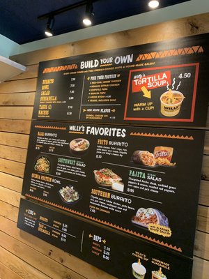 Menu photo 2 Willy's Mexicana Grill Peachtree Corners, GA