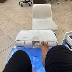 Top Nails - My view before color