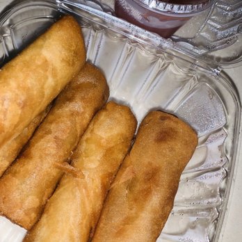 Thai Essence - Vegetable Spring Rolls/Peach Chili Sauce - Thai Near Me - Nutley, New Jersey Thai Essence - Vegetable Spring Rolls/Peach Chili Sauce - Thai Near Me - Nutley, New Jersey