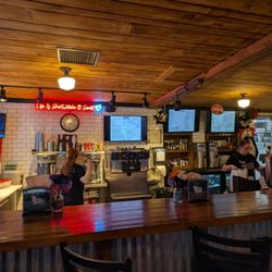 Corky's Dawg House - Inside Ordering area