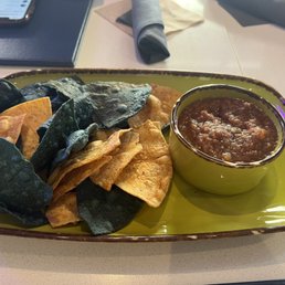 Free chips and salsa Free chips and salsa