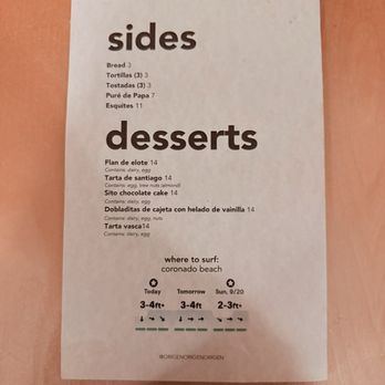 Origen - Menu - New Mexican Cuisine Near Me - San Diego, California Origen - Menu - New Mexican Cuisine Near Me - San Diego, California