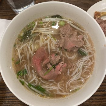 Pho Sure - Filet Mignon Pho (Photographed half way through as it was too good to wait!) - Vietnamese Near Me - Worcester , Massachusetts