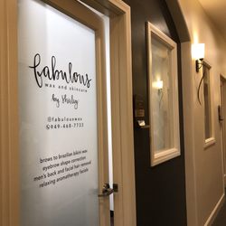 Fabulous Wax and Skincare by Shirley - The entry way to the room. She is indeed Fabulous!